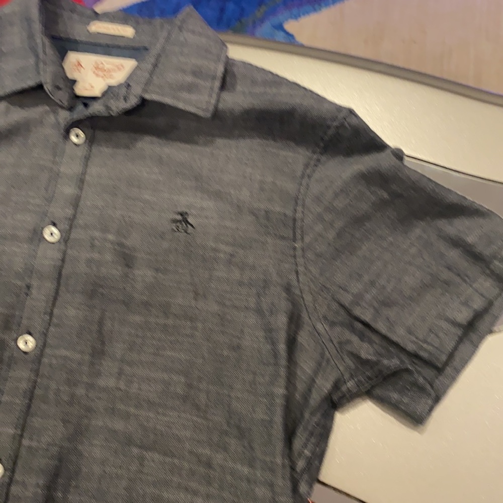 Exceptionally Soft Penguin Button Down Ss - image 2